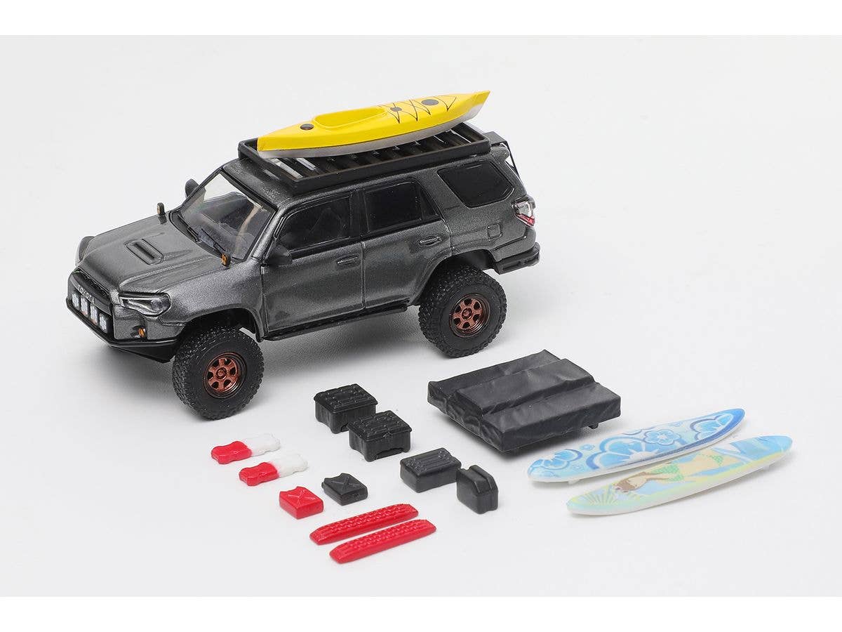 1/64 Toyota 4Runner Wide-Body Prerunner (Lhd) - Accessorized GrayToyota 4Runner Gray