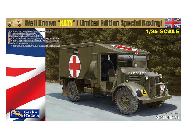 1/35 WW.II K2/Y 軍用救急車 ウェル・ノウン・ケイティ (限定特装版)