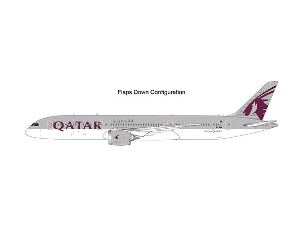 1/400 787-9 カタール航空 A7-BHA flaps down