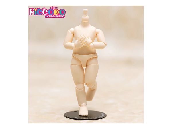 PICCODOシリーズ BODY9 デフォルメドールボディ PIC-D001D ドールホワイト