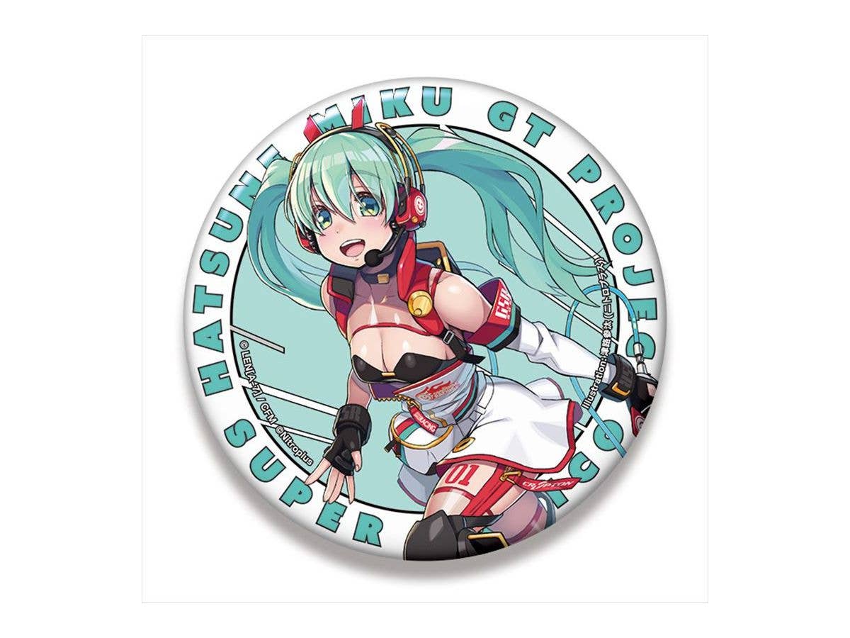 初音ミク レーシングVer.2020 ビッグ缶バッジ すーぱーそに子コラボVer.1