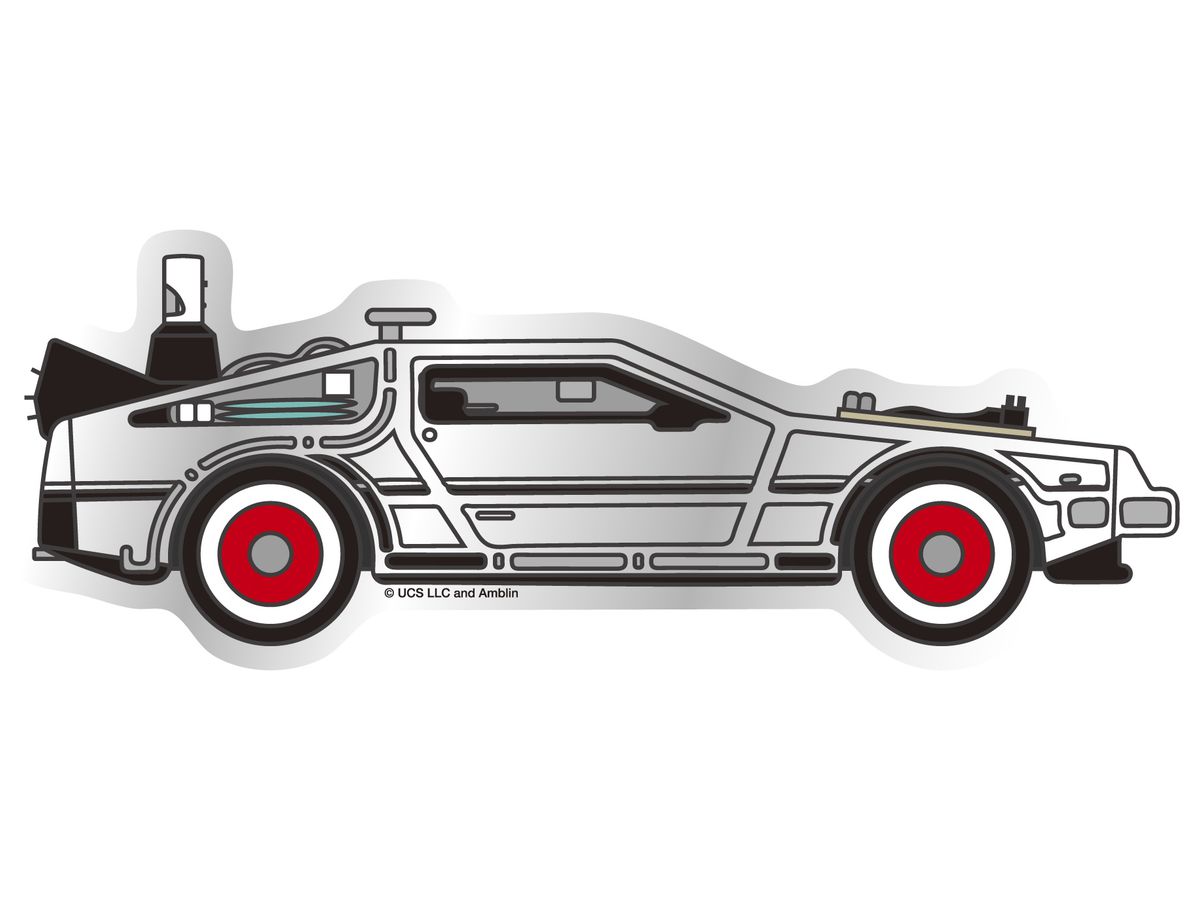BTTF Part III: デロリアンレイルロードver. ヘアラインステッカー