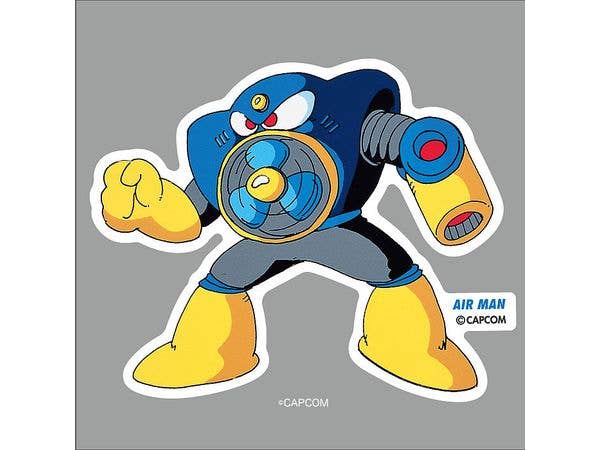 ROC-003 ロックマン ダイカットステッカー AIR MAN