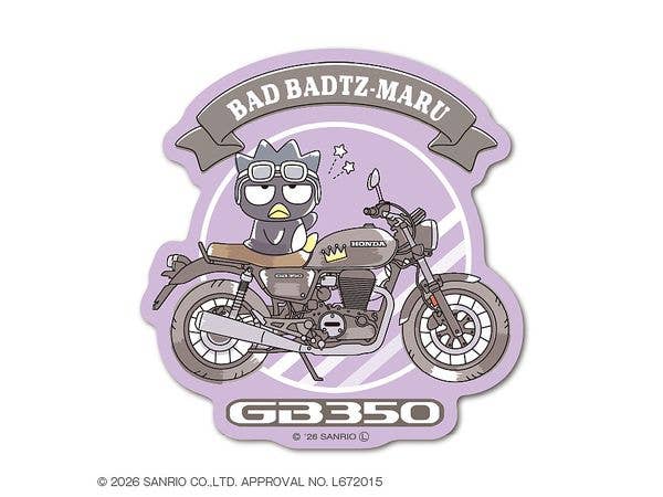 SANH-007 Honda x サンリオキャラクターズ ダイカットステッカー バッドばつ丸 GB350