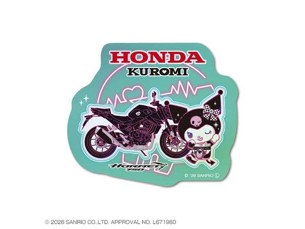 SANH-015 Honda x KUROMI ホログラムステッカー HORNET750