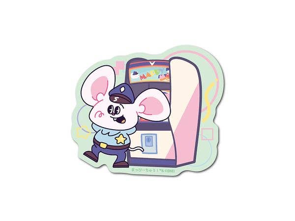 MAP-003 まっぴーちゅう! ダイカットステッカー パトロールちゅう