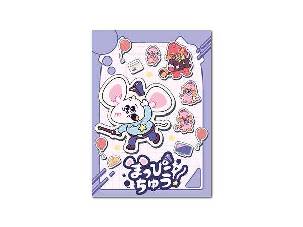 MAP-009 まっぴーちゅう! ダイカットステッカー キービジュアル