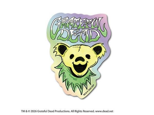 GFD-024 GRATEFUL DEAD ホログラムステッカー BEAR フェイス