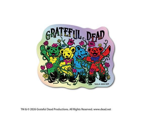 GFD-025 GRATEFUL DEAD ホログラムステッカー Garden Boot Bears