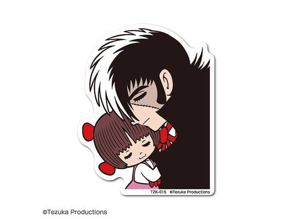 TZK-015 ブラック・ジャック ダイカットステッカー ブラック・ジャック & ピノコ 01