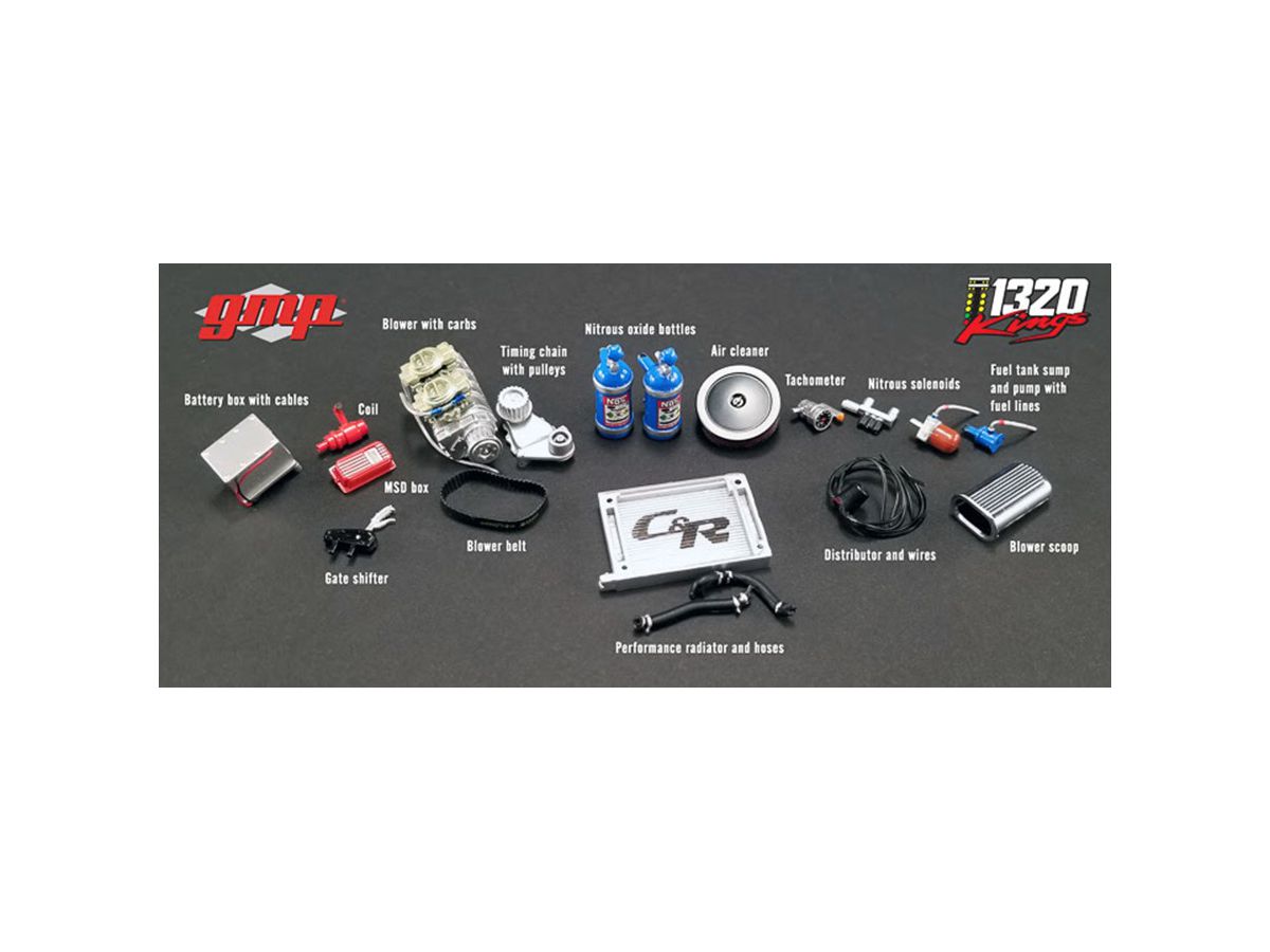 1/18 GMP 1320 Drag Kings Accessory Pack
