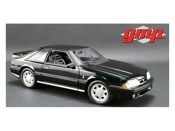 1/18 GMP 1993 Ford Mustang Cobra Black with Black Interior