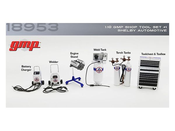 1/18 GMP Shop Tool Set #1 - Shelby Automotive