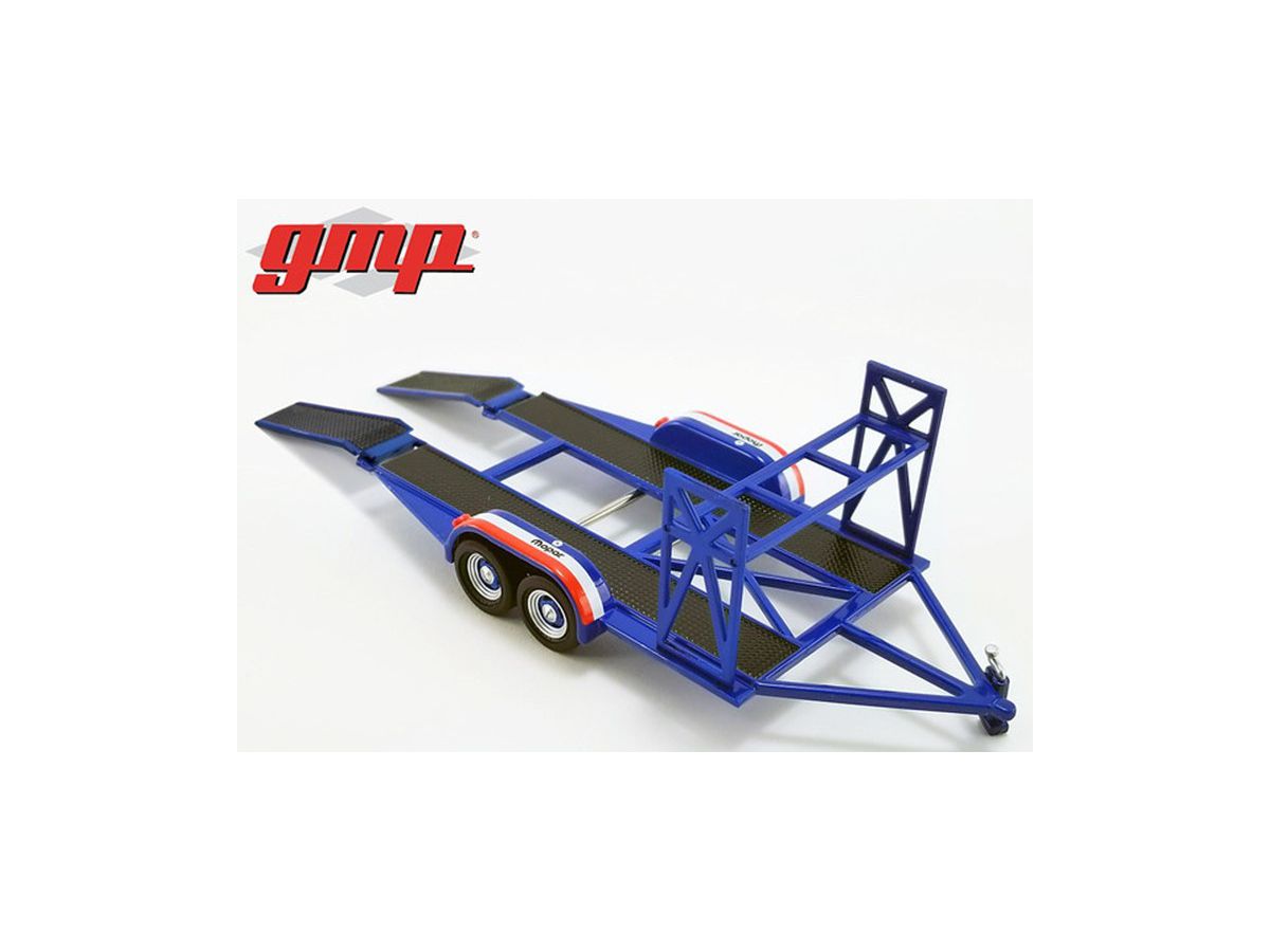 1/43 GMP Tandem Car Trailer with Tire Rack MOPAR