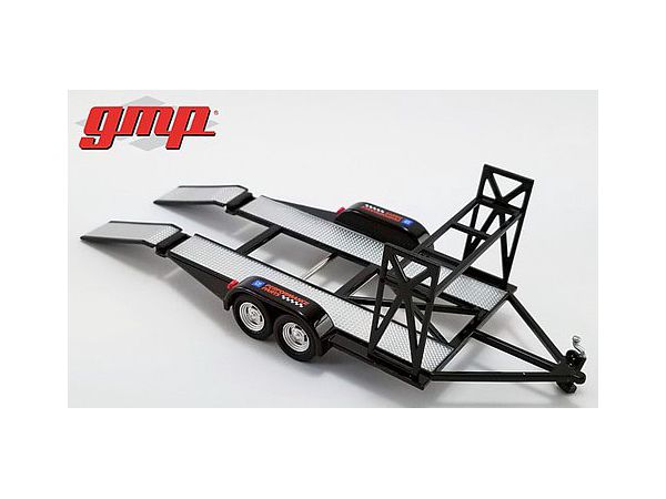 1/43 GMP Tandem Car Trailer with Tire Rack Chevrolet