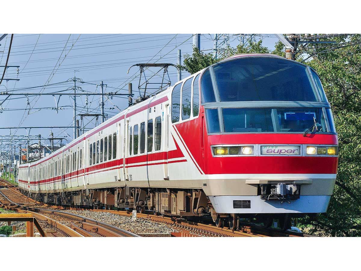 名鉄1000/1200系パノラマsuper (一部特別車・B編成) 6両編成セット (動力付き)