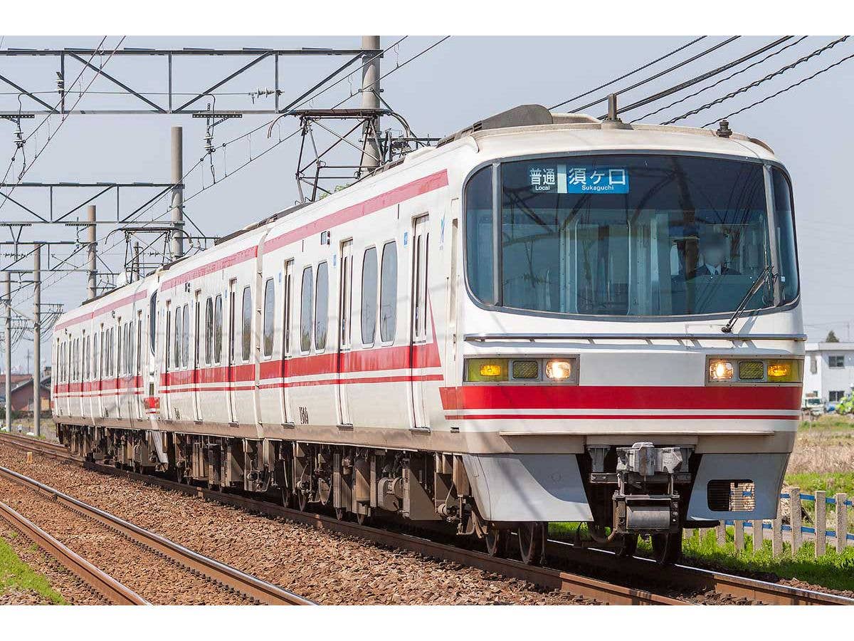 名鉄1800系 (旧塗装) 増結2両編成セット (動力無し)