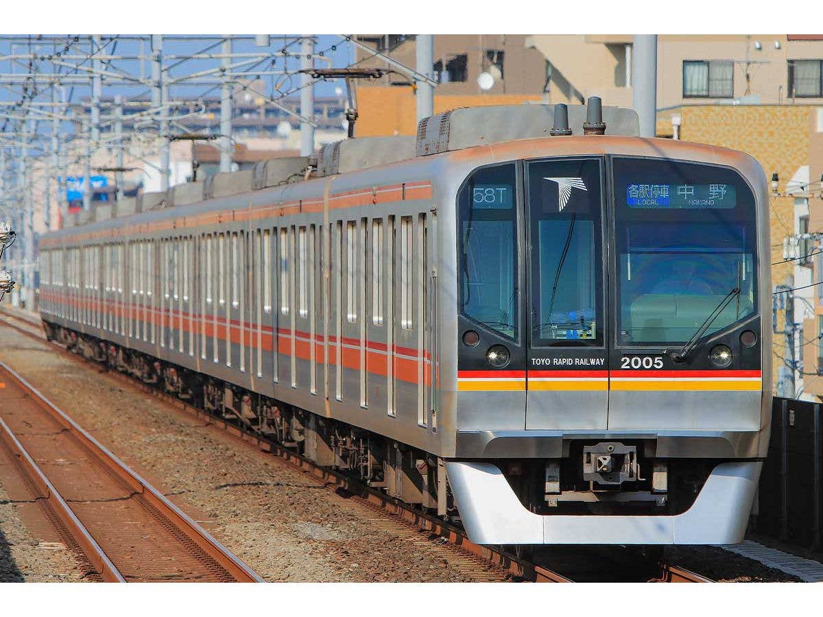 東葉高速鉄道2000系 (アンテナ増設後) 基本4両編成セット (動力付き)