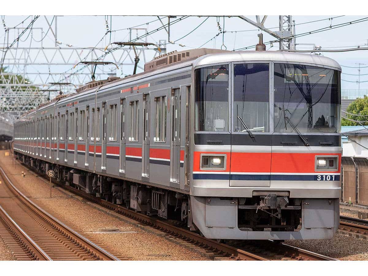 東急電鉄3000系 (3001編成・目黒線) 6両編成セット (動力付き)