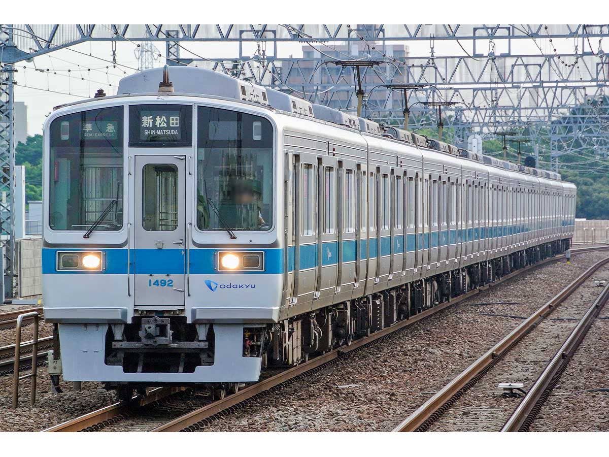 小田急1000形 (未更新車・10両貫通編成・ブランドマーク付き) 増結用中間車6両セット (動力無し)