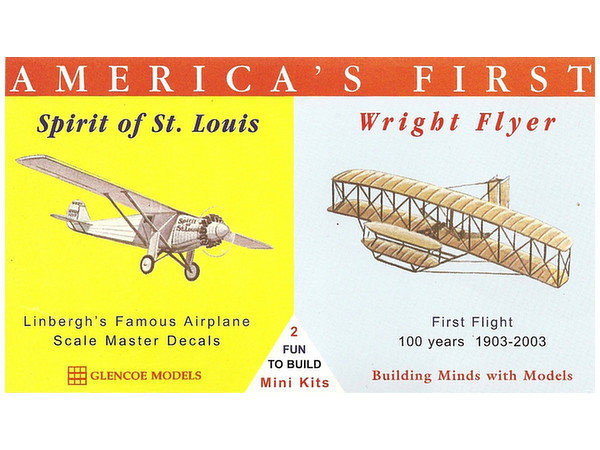アメリカ航空史セット スピリット・オブ・セントルイス&ライト・フライヤー