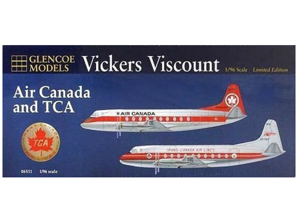 1/96 ビッカース バイカウント トランスカナダ航空&エア・カナダ