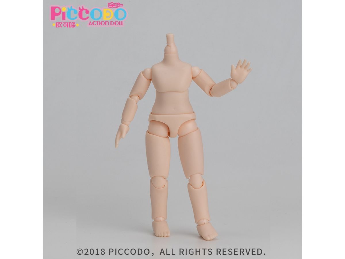 PICCODO BODY10 デフォルメドールボディ PIC-D002D2 ドールホワイト VER.2.0