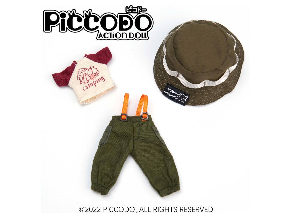 PICCODO ACTION DOLL 野営用ドール服セット A