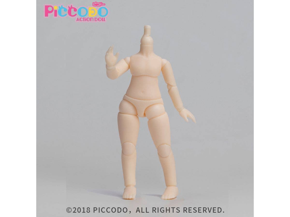 PICCODO BODY8 デフォルメドールボディ PIC-D003CW クリームホワイト