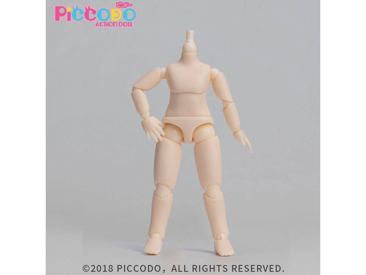 PICCODO BODY10 デフォルメドールボディ PIC-D002CW クリームホワイト VER.2.0