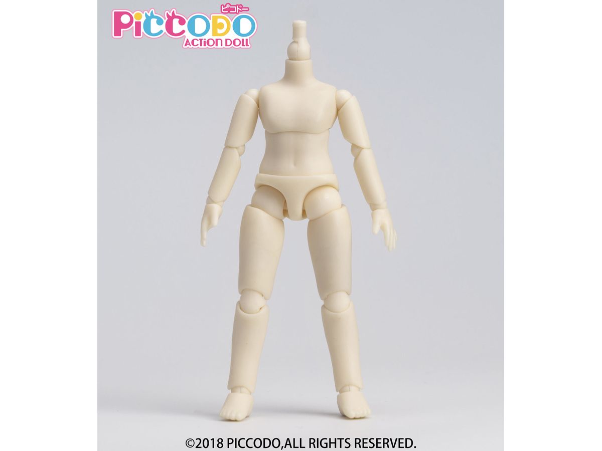 PICCODO BODY11 デフォルメドールボディ PIC-D005CW クリームホワイト