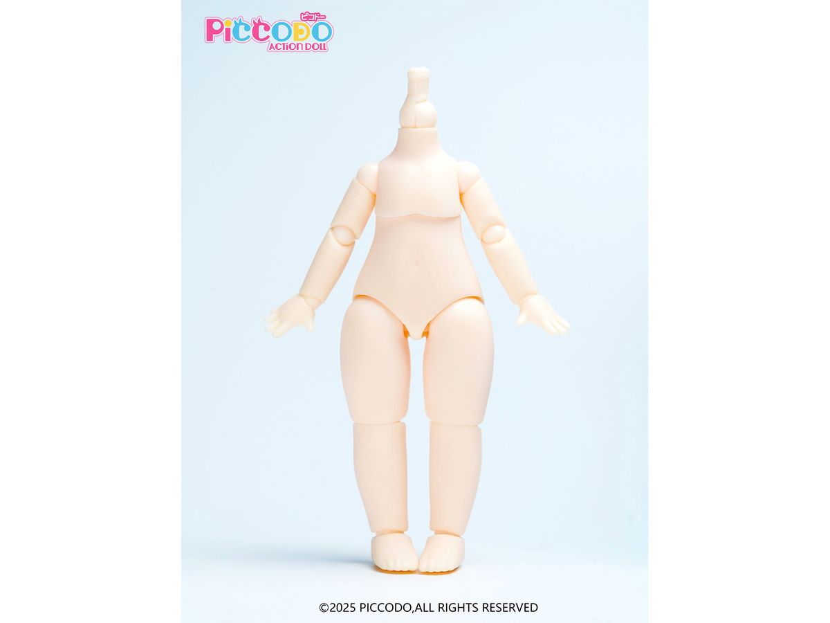 PICCODO CHUBBY BODY デフォルメドールボディ PIC-D006D ドールホワイト