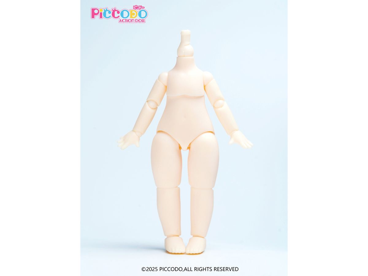 PICCODO CHUBBY BODY デフォルメドールボディ PIC-D006CW クリームホワイト
