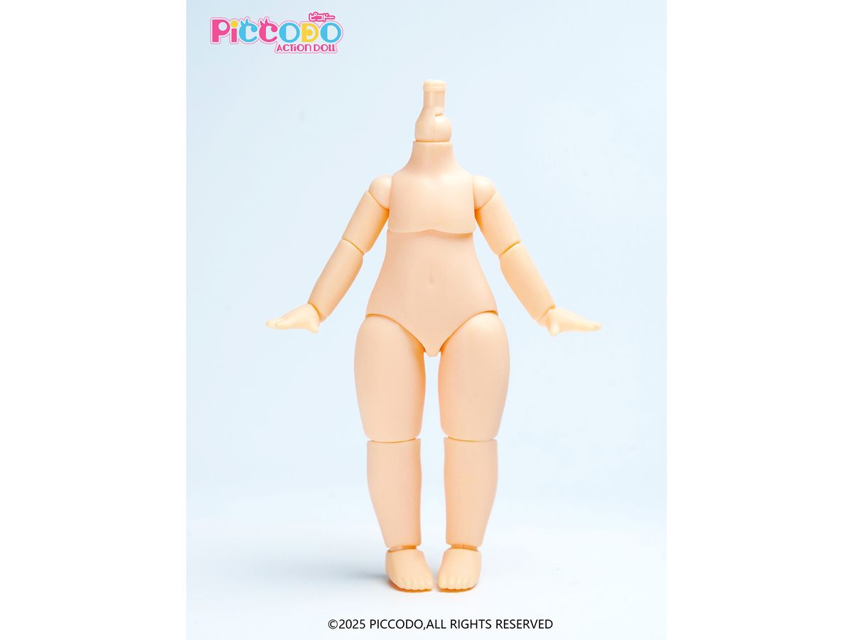 PICCODO CHUBBY BODY デフォルメドールボディ PIC-D006N ナチュラル
