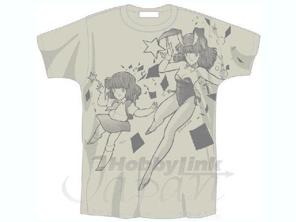 DAICON3&4 女の子 Tシャツオーバープリント (XL) シルバーグレイ