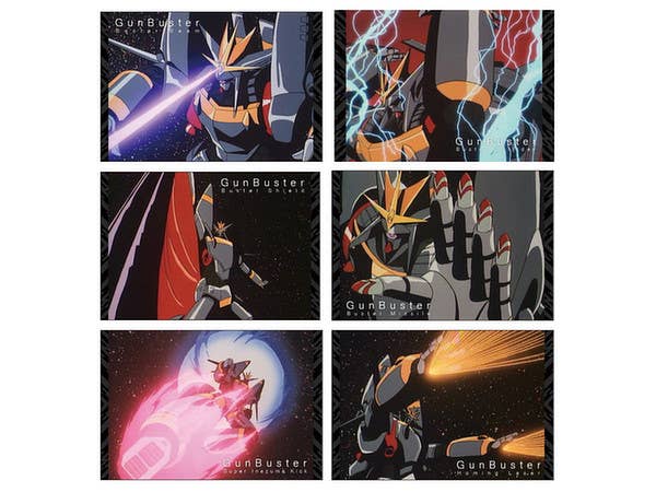 トップをねらえ! ガンバスター必殺技 ポストカードセット (6枚組)