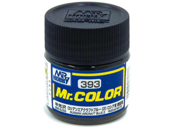 Mr.カラー C393 (半光沢) ロシアンエアクラフトブルー (2)