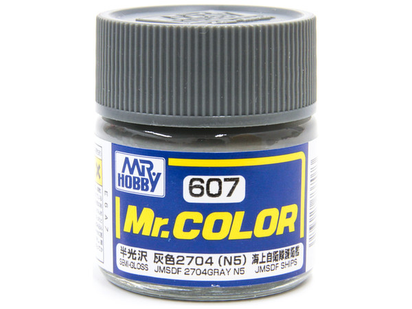 Mr.カラー C607 (半光沢) 2704（灰色 N5)