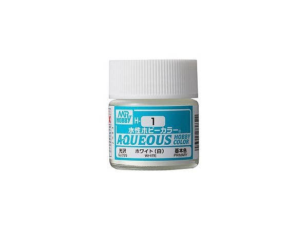 水性ホビーカラー ホワイト (白) 10ml
