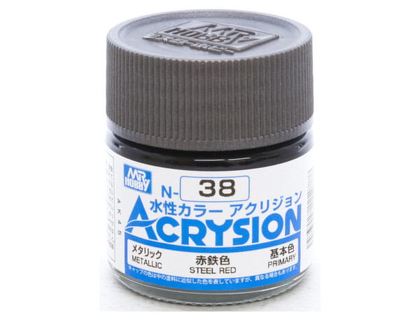 N-38 アクリジョン 赤鉄色