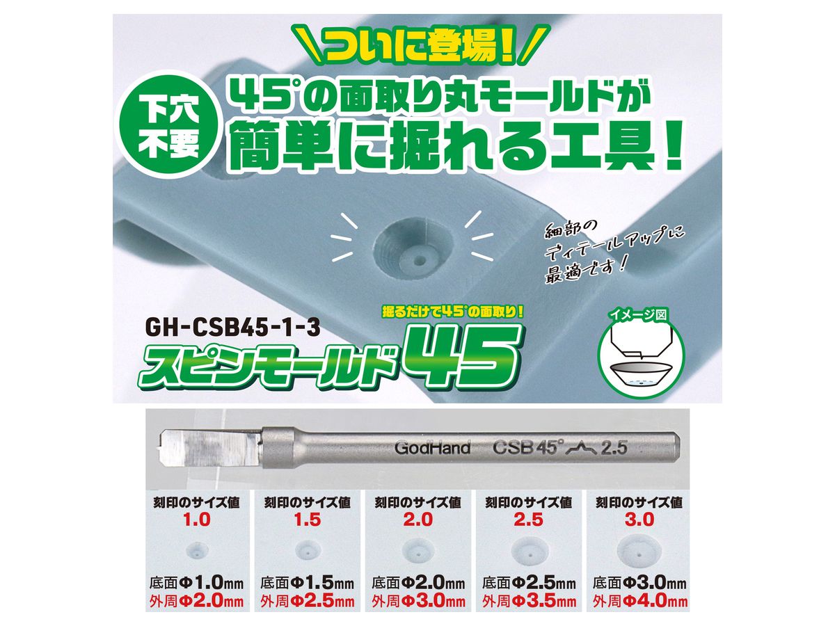 スピンモールド 45