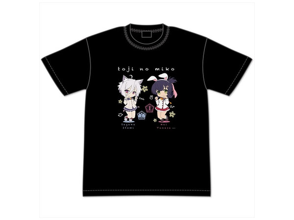 刀使ノ巫女 (にゃんぴょん) Tシャツ 舞衣 & 沙耶香 XL