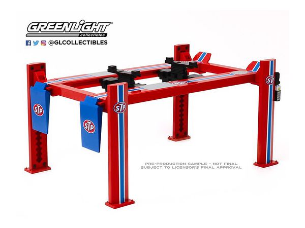 1/18 GreenLight Four-Post Lift STP