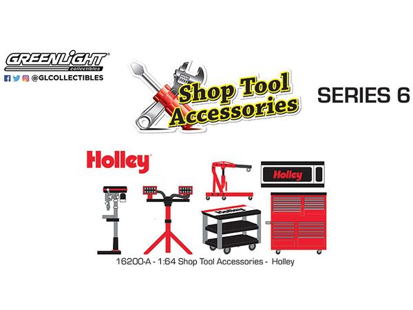 1/64 Auto Body Shop - Shop Tool Accessories Series 6 - Holley