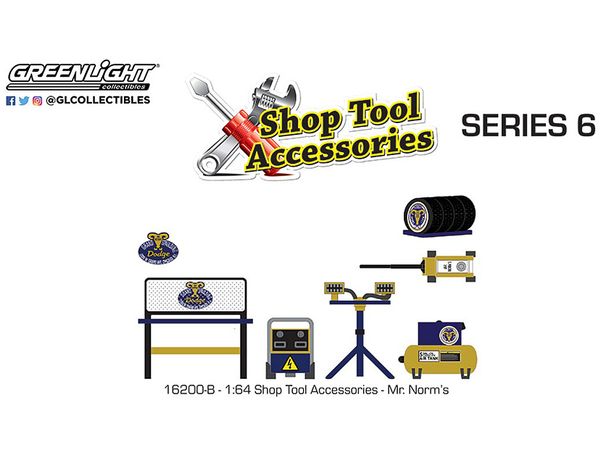 1/64 Auto Body Shop - Shop Tool Accessories Series 6 - Mr. Norm's