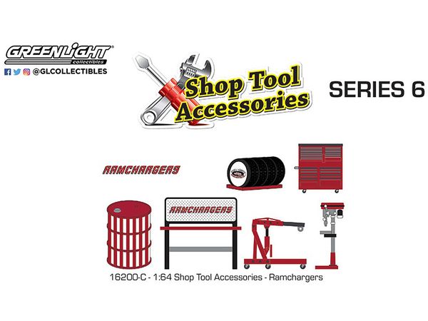 1/64 Auto Body Shop - Shop Tool Accessories Series 6 - Ramchargers