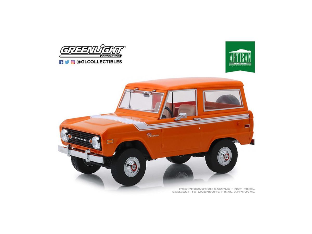 1/18 GreenLight Artisan Collection 1977 Ford Bronco Special Decor Group