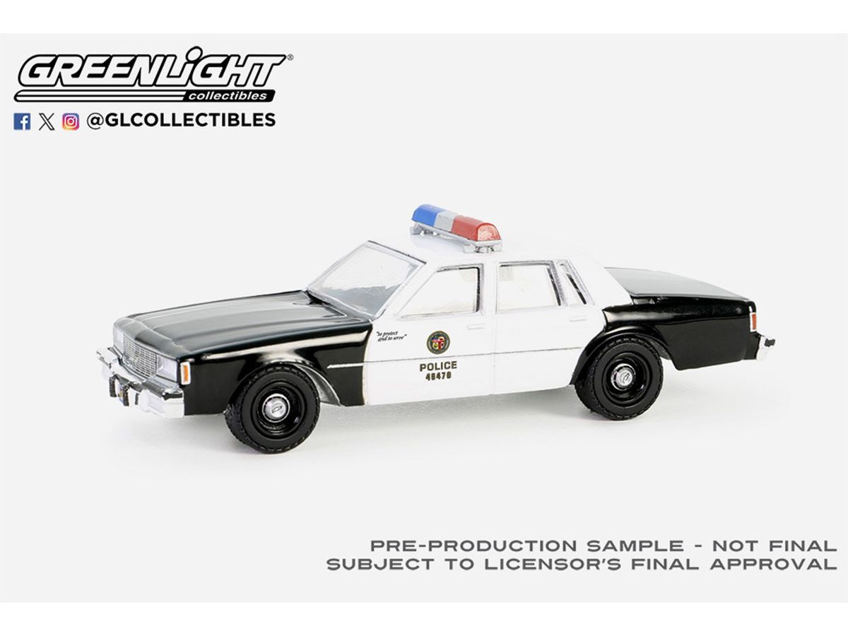 1/64 GreenLight 1982 Chevrolet Impala - Los Angeles Police Department (LAPD)