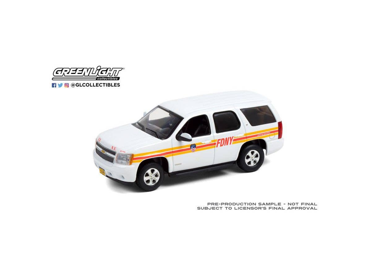 1/43 GreenLight 2011 Chevrolet Tahoe - FDNY (The Official Fire Department City of New York)