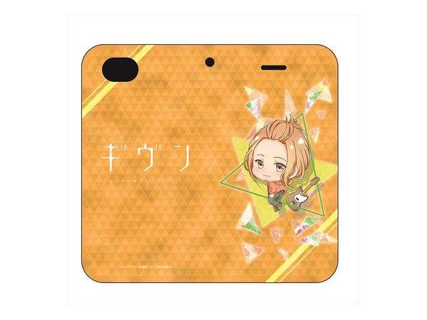 ギヴン ぽぷきゃら 手帳型iphone(6/7/8)カバー 中山春樹